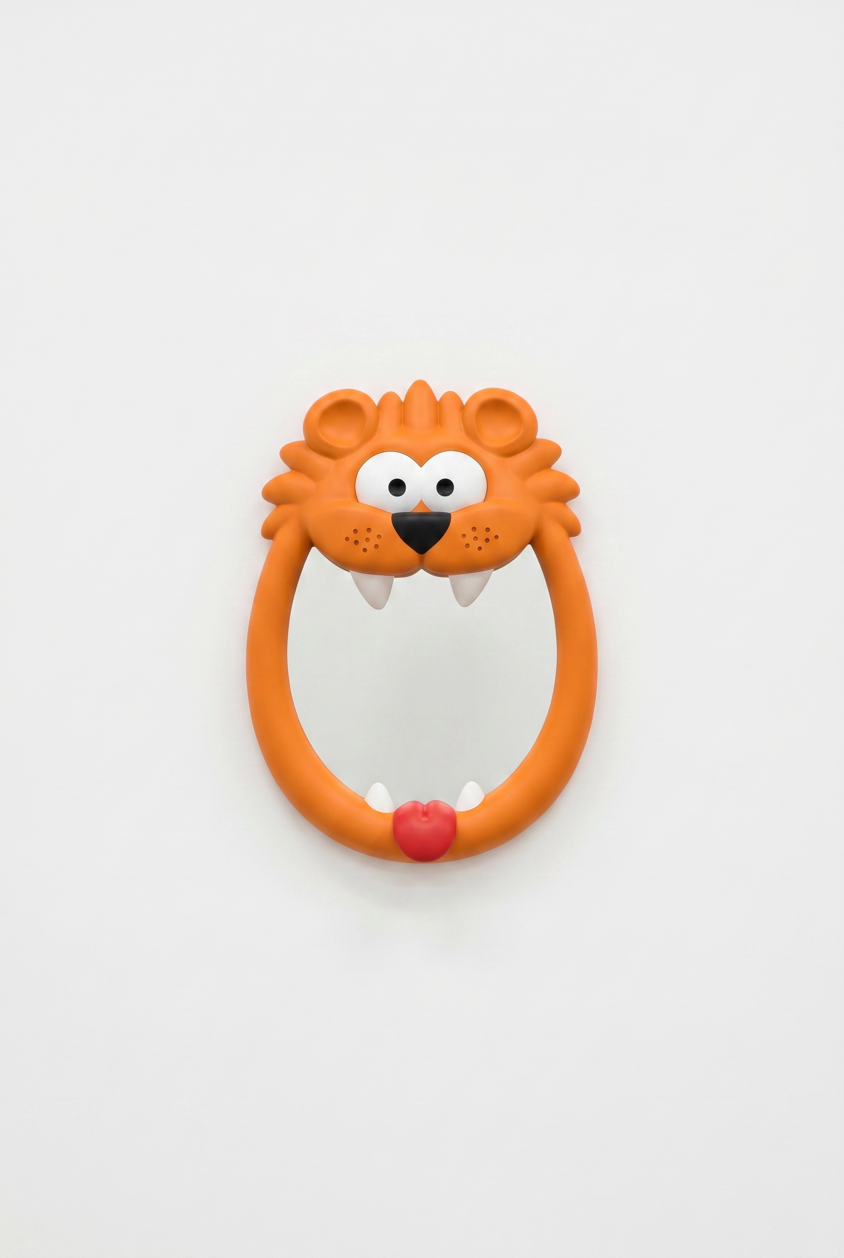 Lion Mirror - minimalist gallery wall