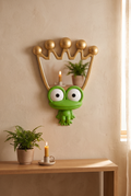 Frog Mirror - front view in stylish interior
