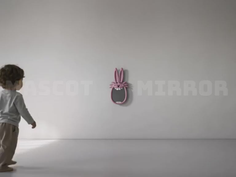 Rabbit Sculpture Mirror